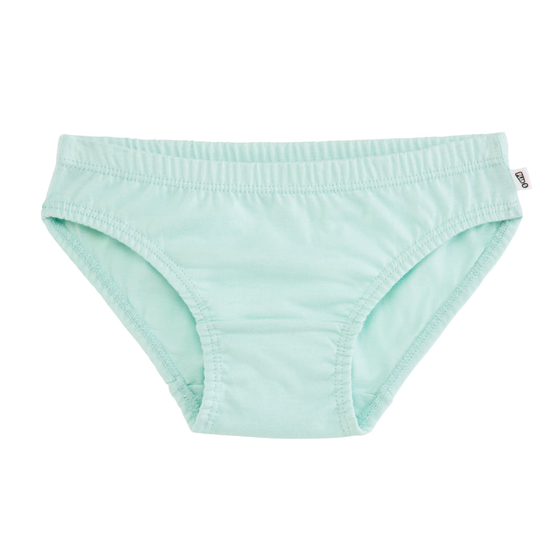7-pack Cotton Thong Briefs - Mint green/days of the week - Ladies