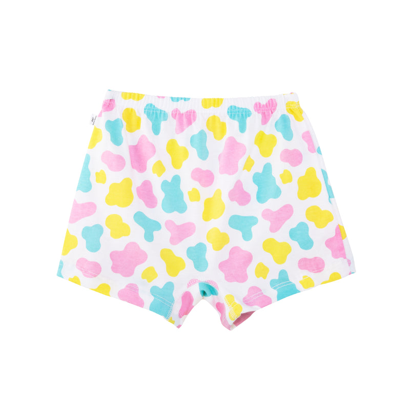 Buy Oyshome kartbrink Girls Boxer Shorts Polka Print White (Pack of 1)- Boxer  Shorts at